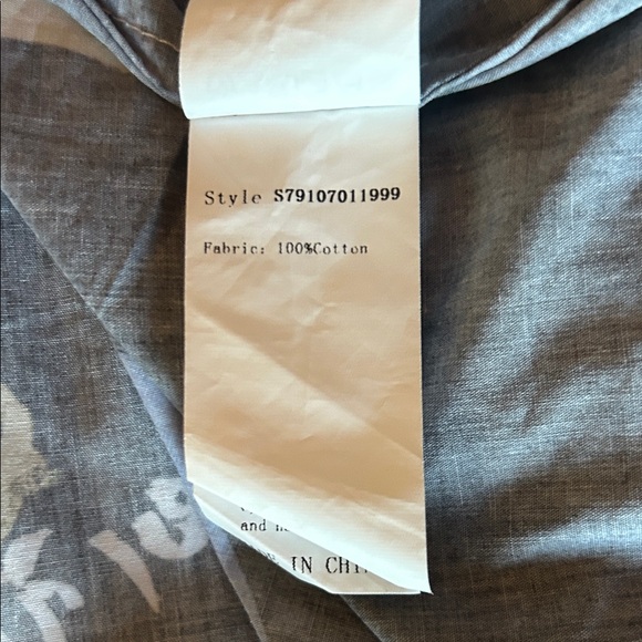 Mukzin Designer Women’s Button Up Long Sleeve Shirt - Size Medium - Picture 11 of 11